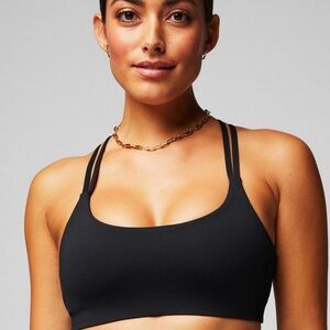 Fabletics Black Principal Low Impact Bra